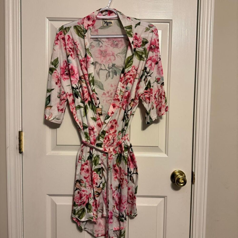 Show Me Your Mumu Womens Multi Robe kimono OS Floral Wedding Night
